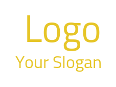 make a text logo elegant thin font