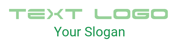 text logo online futuristic cool font