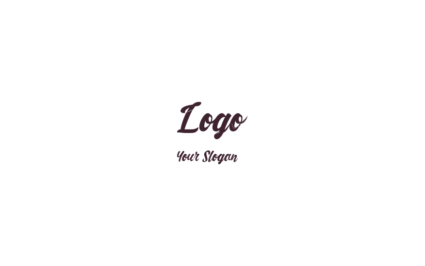 text logo icon of handwritten script font design | Logo Template by ...