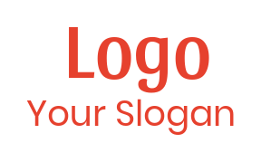 make a text logo modern chic font