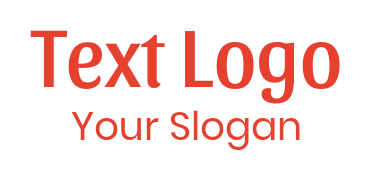 make a text logo modern chic font