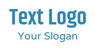 text logo online modern font with gradient