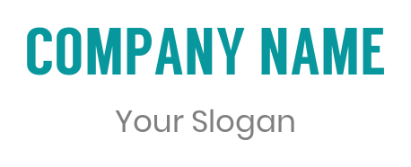 make a text logo of modern font