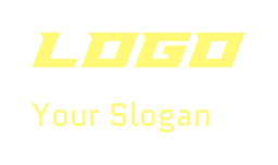 create a text logo powerful modern font