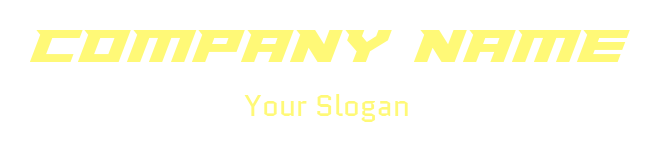 create a text logo powerful modern font