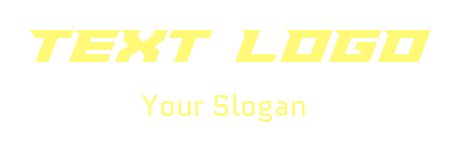 create a text logo powerful modern font