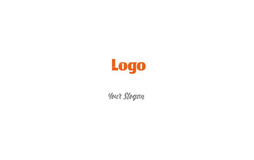 create a text logo professional bold font
