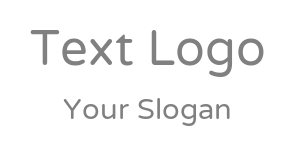 make a text logo professional clean style