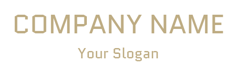 text logo template professional edgy font