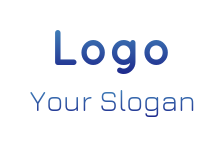 make a text logo professional simple font