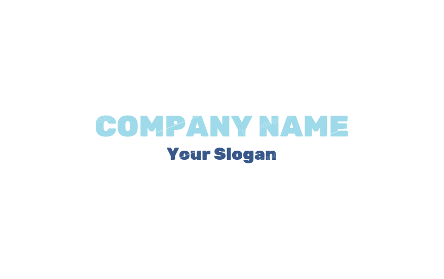 Powerful modern text | Logo Template by LogoDesign.net