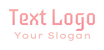 create a text logo radical edgy font