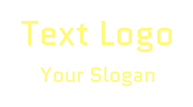 text logo icon radical futuristic font