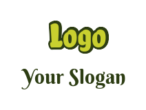 text logo maker simple outline