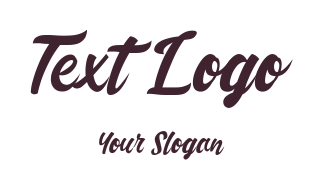 text logo icon sophisticated script style