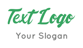 text logo maker stylish script font