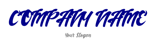 make a text logo of superb font style