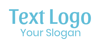 text logo icon tasteful simple font