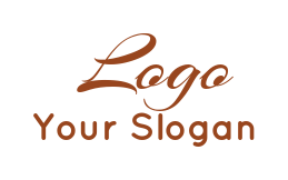 text logo maker tastefully stylish curvy font