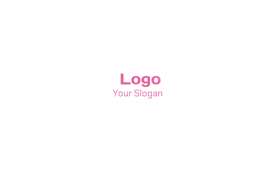 make a text logo techy professional style