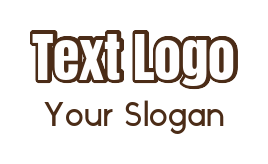 make a text logo in hip font style