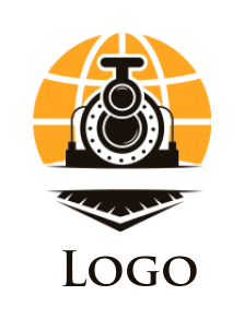 free train logos train logo maker logodesign net train logo