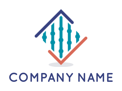 accounting logo abacus and tick marks