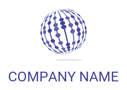 Finance logo online abacus globe