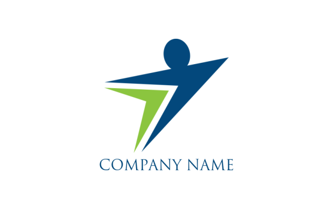 Logo Getting Up marketing logo with an abstract arrow going up | Logo Template by ...