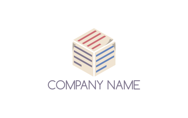 hitech line art box | Logo Template by LogoDesign.net