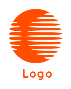 communication logo online abstract circle - logodesign.net