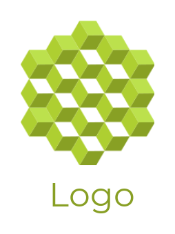 employment logo symbol abstract cubes - logodesign.net