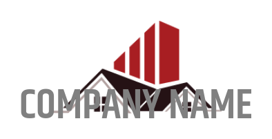 abstract house and building