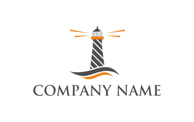 consulting logo online abstract light house - logodesign.net