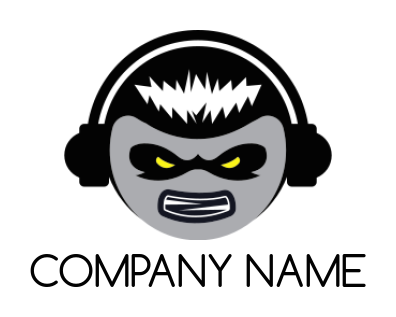 Name generator logo metal black Ruin Your