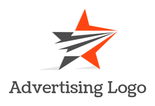 Advertising Message Star Free Advertising Logo Maker: Advertising Agency, Talent | LogoDesign