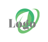abstract swoosh leaf Agriculture symbol