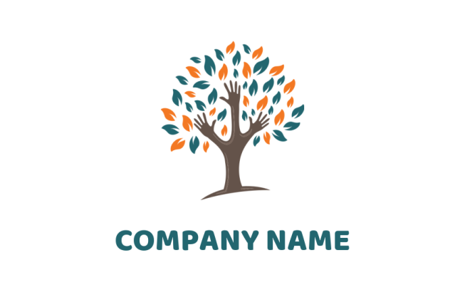 Download Free Free Tree Logos Make A Tree Logo Design Logodesign Net PSD Mockup Template