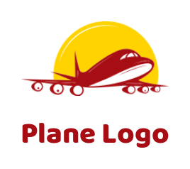 Plane Logo Reverse Make a Free Custom Plane Logo | LogoDesign.Net