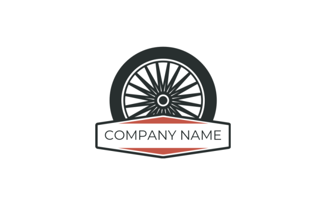 Inside Rims Logo Tire inside the circle | Logo Template by LogoDesign.net