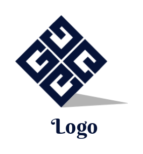 Consulting logo alphabet G forming a pattern