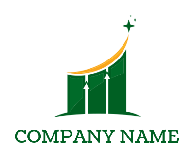 Line Graph Logo Gla Create Your Own Line Graph Logo | LogoDesign.Net - Page 3 - 3