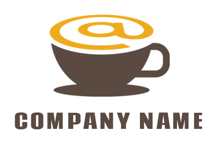 create a restaurant logo at symbol coffee cup