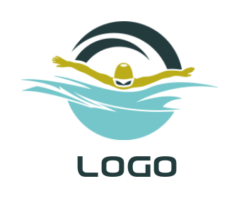 swimming logos images