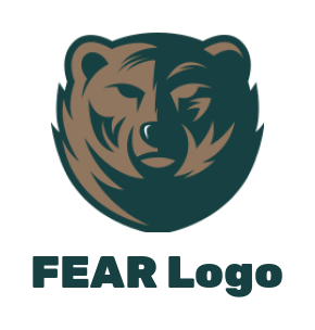 animal logo maker bear emblem - logodesign.net