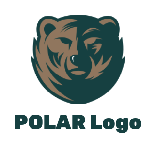 animal logo maker bear emblem - logodesign.net