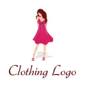 dress shop logo design Fashion dress store logo design creative 26971293 Vector Art at Vecteezy