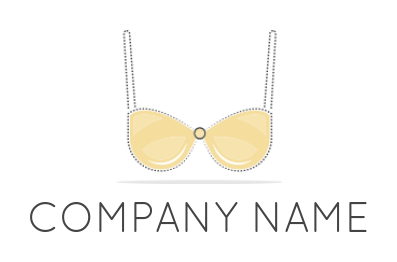 design an apparel logo bikini top with beads straps - logodesign.net