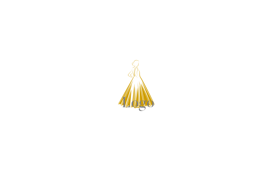 gold dress logo Gold dress logo Vectors - Download Free High-Quality Vectors