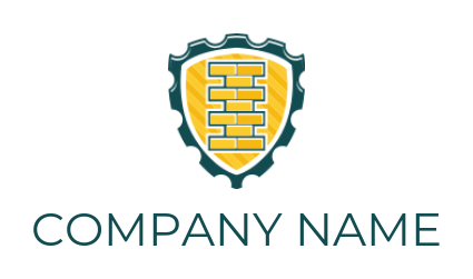 construction logo online bricks in shied - logodesign.net